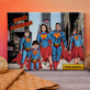 Super Rodzina - obraz na płótnie