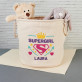 Supergirl - Imienny worek na zabawki 