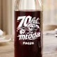 Karafka Do Wina Personalizowana Na 70 Urodziny Kobiety Prezent Na 70 Urodziny Dla Kobiety: 70 Lat I Wciąż Młoda