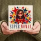 Czekolada Z Truskawkami Dla Kobiety Prezent Dla Kobiety: Super Woman Czekolada Z Truskawkami Dla Kobiety Prezent Dla Kobiety: Super Woman