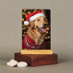 Świąteczny zwierzak - Wydruk na szkle akrylowym z podstawką Świąteczny zwierzak - Wydruk na szkle akrylowym z podstawką