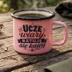 Kubek Emaliowany Dla Katechetki Prezent Dla Kobiety: Kazalnica I Kawa Kubek Emaliowany Dla Katechetki Prezent Dla Kobiety: Kazalnica I Kawa