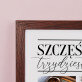 Szczęśliwa trzydziestolatka - Ramka na pieniądze
