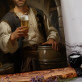 Szlachcic z piwem - Królewski portret