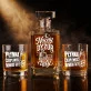Zestaw Do Whisky Dla Nowego Taty Prezent Na Dzień Ojca Dla Mężczyzny: Nocne Ojcostwo Zestaw Do Whisky Dla Nowego Taty Prezent Na Dzień Ojca Dla Mężczyzny: Nocne Ojcostwo