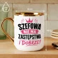 Kubek Z Nadrukiem Dla Szefowej Prezent Dla Kobiety: Nie Ma Zastępstwa Kubek Z Nadrukiem Dla Szefowej Prezent Dla Kobiety: Nie Ma Zastępstwa