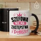 Kubek Z Nadrukiem Dla Szefowej Prezent Dla Kobiety: Nie Ma Zastępstwa Kubek Z Nadrukiem Dla Szefowej Prezent Dla Kobiety: Nie Ma Zastępstwa