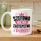 Kubek Z Nadrukiem Dla Szefowej Prezent Dla Kobiety: Nie Ma Zastępstwa Kubek Z Nadrukiem Dla Szefowej Prezent Dla Kobiety: Nie Ma Zastępstwa