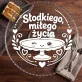 Patera Na Ciasto Na Ślub Cywilny Bez Wesela Prezent Dla Pary Młodej Pary: Słodkiego, Miłego Życia Patera Na Ciasto Na Ślub Cywilny Bez Wesela Prezent Dla Pary Młodej Pary: Słodkiego, Miłego Życia