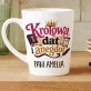 Kubek Personalizowany Dla Nauczycielki Historii Prezent Na Dzień Nauczyciela Dla Kobiety: Królowa Dat I Anegdot Kubek Personalizowany Dla Nauczycielki Historii Prezent Na Dzień Nauczyciela Dla Kobiety: Królowa Dat I Anegdot