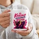 Kubek Z Nadrukiem Na 18 Prezent Dla Kobiety: Królowa Własnych Zasad Kubek Z Nadrukiem Na 18 Prezent Dla Kobiety: Królowa Własnych Zasad