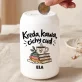 Skarbonka Na Dzień Nauczyciela Prezent Dla Nauczyciela Kobiety: Kreda, Kawa, Cichy Cud
