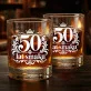 Szklanka Do Whisky Na 50 Urodziny Prezent Dla Mężczyzny: 50 Lat Smaku Szklanka Do Whisky Na 50 Urodziny Prezent Dla Mężczyzny: 50 Lat Smaku