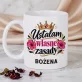 Zestaw Prezentowy z Kubkiem Dla Młodej Kobiety Dla Kobiety: Ustalam Własne Zasady