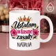 Różowy Zestaw Prezentowy z Kubkiem Dla Młodej Kobiety Dla Kobiety: Ustalam Własne Zasady