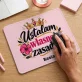Podkładka Pod Myszkę Dla Młodej Kobiety Prezent Dla Kobiety: Ustalam Własne Zasady Podkładka Pod Myszkę Dla Młodej Kobiety Prezent Dla Kobiety: Ustalam Własne Zasady