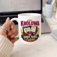 Kubek Z Nadrukiem Dla Koleżanki Z Pracy Prezent Dla Kobiety: Królowa Kawy Tabel I Cudów Kubek Z Nadrukiem Dla Koleżanki Z Pracy Prezent Dla Kobiety: Królowa Kawy Tabel I Cudów