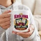 Kubek Z Nadrukiem Dla Koleżanki Z Pracy Prezent Dla Kobiety: Królowa Kawy Tabel I Cudów Kubek Z Nadrukiem Dla Koleżanki Z Pracy Prezent Dla Kobiety: Królowa Kawy Tabel I Cudów