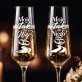 Dwa Kieliszki Do Szampana Na Ślub Prezent Dla Pary Młodej Pary: Moje Tak Duo Dwa Kieliszki Do Szampana Na Ślub Prezent Dla Pary Młodej Pary: Moje Tak Duo