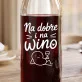 Karafka Do Wina Dla Pary Młodej Prezent Na Ślub Dla Pary: Doodle Zakochanych Karafka Do Wina Dla Pary Młodej Prezent Na Ślub Dla Pary: Doodle Zakochanych