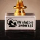 Statuetka Z Grawerem Dla Weterynarza Prezent Dla Mężczyzny: W Służbie Zwierząt