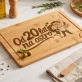 Deska Do Krojenia Na 20 Rocznicę Ślubu Prezent Dla Pary: Ostra Miłość