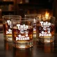Szklanka Do Whisky Na Dzień Ojca Prezent Dla Taty Mężczyzny: Tata Trzyma Poziom