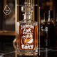 Karafka Do Whisky z Grawerem Na Dzień Ojca Prezent Dla Taty: Tatowy Toast Karafka Do Whisky z Grawerem Na Dzień Ojca Prezent Dla Taty: Tatowy Toast