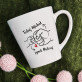 Tata dziecko rączka - Personalizowany Kubek
