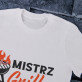 Tata mistrz grilla - Koszulka męska z nadrukiem