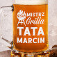 Tata mistrz grilla - Personalizowany Kufel