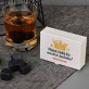 Tata mistrz świata - Kamienie do whisky z nadrukiem