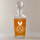 Tata na medal - grawerowana karafka do whisky