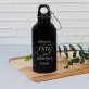 Tata w galaktyce - Butelka na wodę 0,4l z grawerem