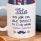 Tato dzieci ci się udały - Skarpetki w kubku dla taty