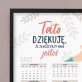 Tato dziękuję, że jesteś - Kalendarz w ramce