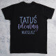 Tatuś idealny - Czarna koszulka męska