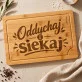 Deska Do Krojenia Dla Joginki Prezent Dla Kobiety: Uważne Krojenie