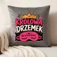 Poduszka Dekoracyjna Dla Kobiety Prezent Dla Kobiety: Królowa Drzemek Poduszka Dekoracyjna Dla Kobiety Prezent Dla Kobiety: Królowa Drzemek
