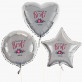 Team bride - Zestaw balonów z helem - Kształty
