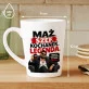Kubek Z Nadrukiem Dla Męża Prezent Na Rocznicę Ślubu Dla Mężczyzny: Szef Kochanek Legenda Kubek Z Nadrukiem Dla Męża Prezent Na Rocznicę Ślubu Dla Mężczyzny: Szef Kochanek Legenda