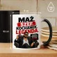 Kubek Z Nadrukiem Dla Męża Prezent Na Rocznicę Ślubu Dla Mężczyzny: Szef Kochanek Legenda Kubek Z Nadrukiem Dla Męża Prezent Na Rocznicę Ślubu Dla Mężczyzny: Szef Kochanek Legenda