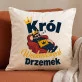 Poduszka Dekoracyjna Na Dzień Taty Prezent Dla Taty Mężczyzny: Weekendowy Król Drzemek Poduszka Dekoracyjna Na Dzień Taty Prezent Dla Taty Mężczyzny: Weekendowy Król Drzemek