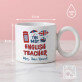 The best english teacher - Kubek z okrągłym uchem