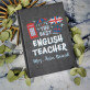 The best english teacher - notatnik A5 z nadrukiem