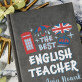 The best english teacher - notatnik A5 z nadrukiem
