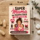 Czekoladki Dla Mamy Po Porodzie Prezent Na Dzień Mamy Dla Kobiety: Super Mama Bez Wolnego Czekoladki Dla Mamy Po Porodzie Prezent Na Dzień Mamy Dla Kobiety: Super Mama Bez Wolnego