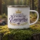 Kubek Emaliowany Na Emeryturę Prezent Dla Emeryta Kobiety: Jej Wysokość Emerytka