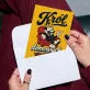 Kartka z Życzeniami Dla Taty Na Dzień Ojca Dla Mężczyzny: Retro Król Żartów Kartka z Życzeniami Dla Taty Na Dzień Ojca Dla Mężczyzny: Retro Król Żartów