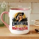 Kubek Z Nadrukiem Na Emeryturę Prezent Dla Emeryta Kobiety: Emerytura Nowy Rozdział Kubek Z Nadrukiem Na Emeryturę Prezent Dla Emeryta Kobiety: Emerytura Nowy Rozdział